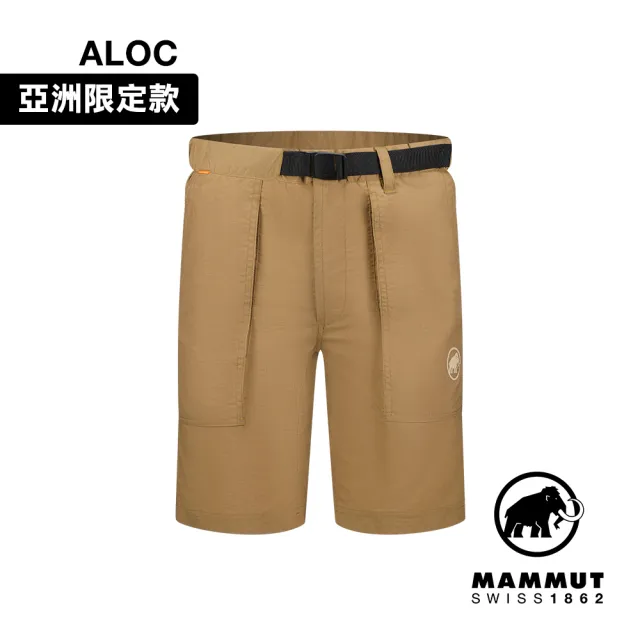 【Mammut 長毛象】Hiking Cargo Shorts AF W 日系經典工作短褲 深沙褐 女款 #1023-00910