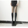 【sexbaby99】JK女孩假拼接小腿黑色絲襪(襪子絲襪情趣絲襪開襠絲襪)