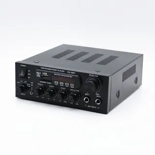 【NuoBIXING】迷妳藍芽功放機音箱擴大器功放器-110V(車家兩用/插卡U盤收音/擴大機/K3)