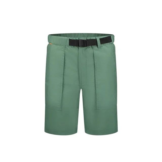 【Mammut 長毛象】Hiking Cargo Shorts AF W 日系經典工作短褲 玉石綠 女款 #1023-00910