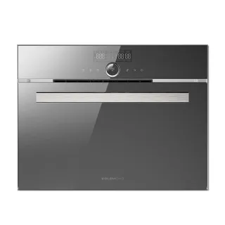 【KIDEA奇玓】Glem Gas 嵌入式32L全功能蒸氣烤箱 10種功能 兒童鎖 LCD顯示 預約功能 蒸烤箱(GSO1000-鏡面)