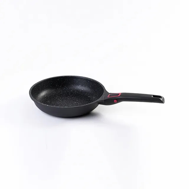 【Baumalu】24cm．Granit Pro平底單手鍋-花崗岩紋