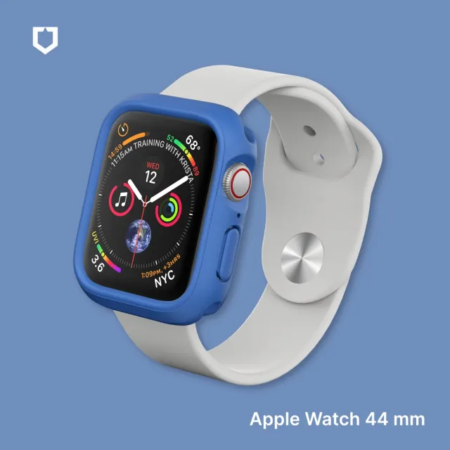 【RHINOSHIELD 犀牛盾】Apple Watch SE2/6/SE/5/4共用 44mm CrashGuard NX模組化防摔邊框手錶保護殼