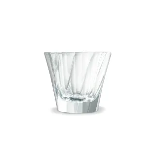 【LOVERAMICS 愛陶樂】現代玻璃系列 - 70ml光折玻璃杯(透明)