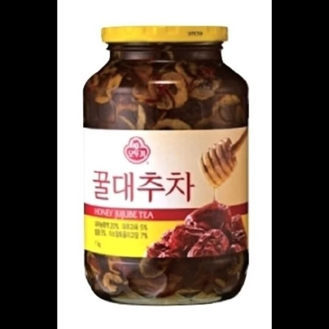 【不倒翁】韓國 蜂蜜紅棗茶 1KG(冷沖熱泡皆合適)