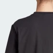 【adidas 愛迪達】MONO Tee 男 短袖 上衣 T恤 運動 經典 三葉草 棉質 舒適 穿搭 黑(II8159)