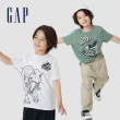 【GAP】男童裝 Gap x 侏羅紀世界聯名 純棉印花短袖T恤-多色可選(624648)