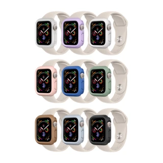 【RHINOSHIELD 犀牛盾】Apple Watch SE2/6/SE/5/4共用 40mm CrashGuard NX模組化防摔邊框手錶保護殼