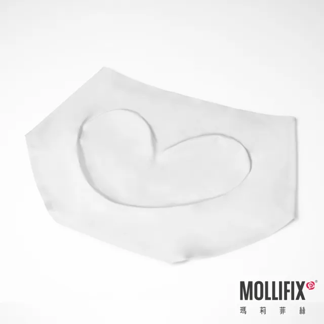 【Mollifix 瑪莉菲絲】好動不卡卡高腰運動無痕內褲、開運內褲(淺灰)