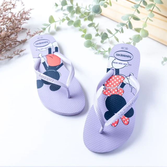 havaianas 哈瓦仕 SLIM DISNEY 紫色(拖鞋 女鞋 夾腳拖 巴西)