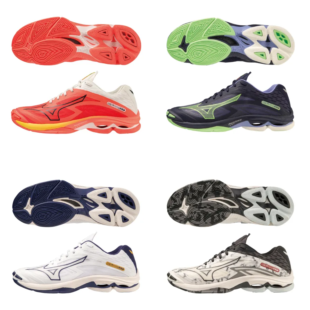 【MIZUNO 美津濃】WAVE LIGHTNING Z7 排球鞋 V1GA2200XX 任選一件(排球鞋)