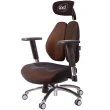 【GXG 吉加吉】雙軸枕 DUO KING 工學椅 鋁腳/SO金屬扶手(TW-3606 LUA5)