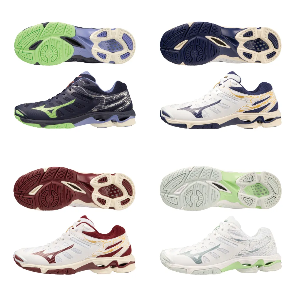 【MIZUNO 美津濃】WAVE VOLTAGE 排球鞋 V1GA2160XX V1GC216037 任選一件(排球鞋)