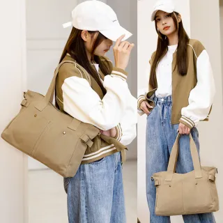 【MoonDy】雙11 包包 帆布包 斜背帆布包 大容量包包 A4包包 托特包 兩用帆布包 黑色帆布包 手提