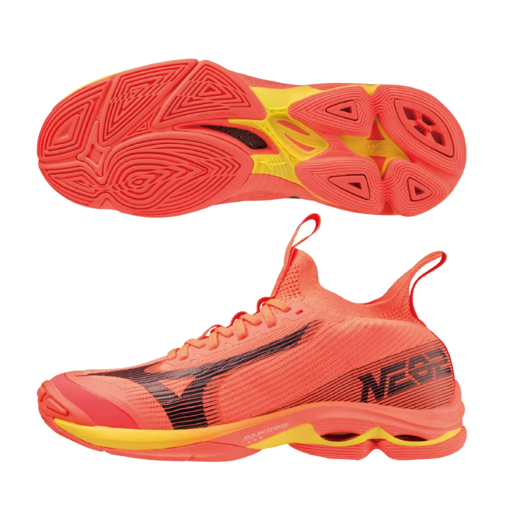 【MIZUNO 美津濃】WAVE LIGHTNING NEO 2 排球鞋 V1GA220202(排球鞋)