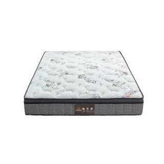 【睡芙麗-好睡名床】6x7尺貝拉銀離子抗菌乳膠獨立筒床墊(天絲、天然乳膠、睡眠、除臭、防螨、雙人特大)