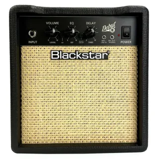 【Blackstar】DEBUT 10E電吉他音箱-內建破音/延遲效果器/黑色10W音箱/原廠公司貨(10E黑色電吉他音箱)