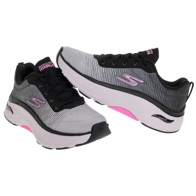 【SKECHERS】女鞋 慢跑系列 GO RUN MAX CUSHIONING ARCH FIT(128312BKPK)
