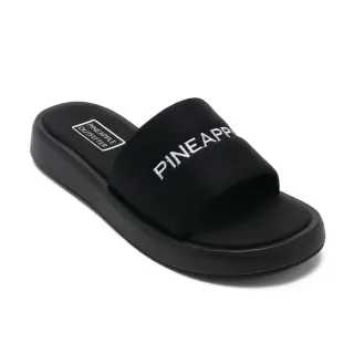 【Pineapple Outfitter】RIGG 品牌布面厚底拖鞋(黑色)