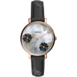 【FOSSIL】Jacqueline 立體花卉錶盤 時尚腕錶(ES4535)