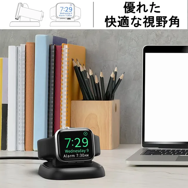 急速3W磁吸充電器 for Apple Watch(支援 Ultra/SE/8/7/6/5/4/3/2代)