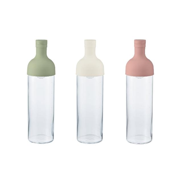 【HARIO】官方直營 酒瓶冷泡茶壺 750ml(四色任選)