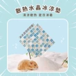 【chachacha】倉鼠用水晶涼墊15cmx15cm(冰涼墊/水晶床)