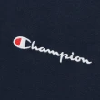 【Champion】官方直營-撞色圓領短袖Tee-女(深藍)