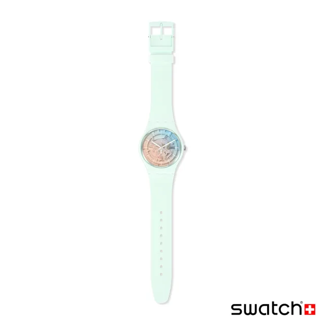 SWATCH】Swatch New Gent 原創系列手錶FLEETINGLY ICEBLUE 男錶女錶