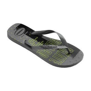 【havaianas 哈瓦仕】拖鞋 男鞋 夾腳拖 滑板  Top Athletic 銀灰色 4141348-5178M(哈瓦士)