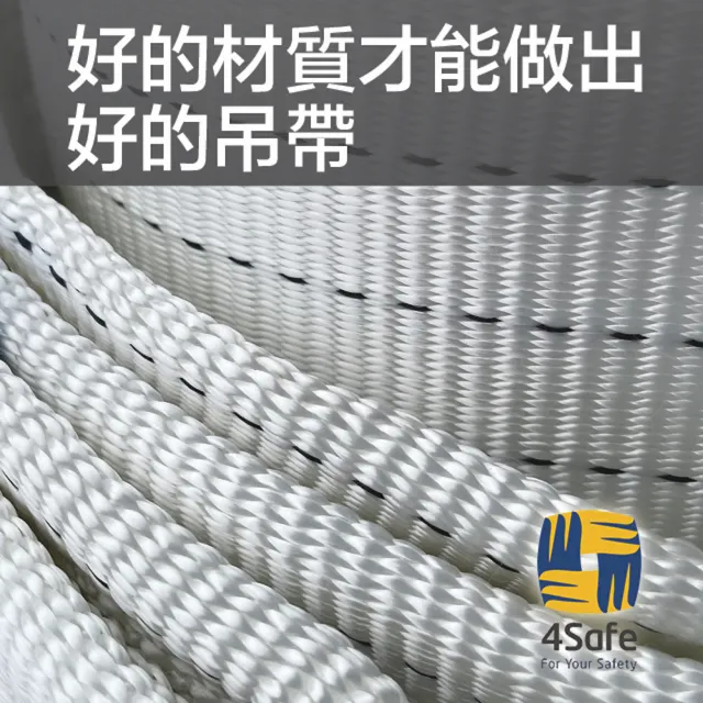 雙眼扁帶 4TX3M 4入／組 安全係數5:1(PRBC3200030002)
