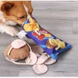 【May shop】洋芋片藏食益智狗狗玩具發聲磨牙耐咬嗅聞寵物用品(寵物紓壓解悶)