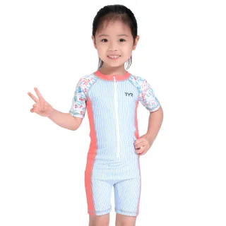 【TYR】短袖連身女童泳衣 5281418
