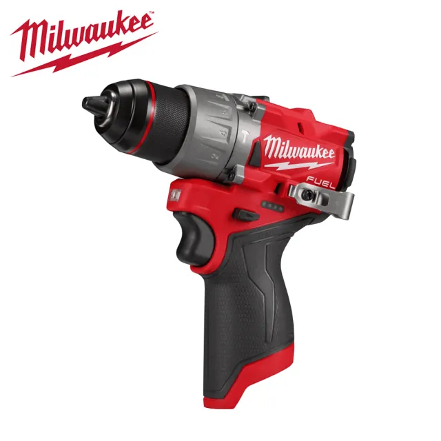 【Milwaukee 美沃奇】12V鋰電無碳刷震動電鑽6.0Ah 1電1充(M12FPD2)