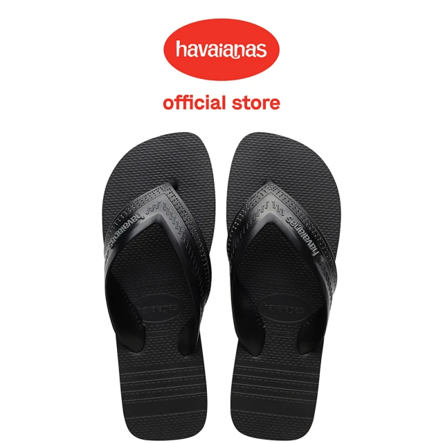 havaianas 哈瓦仕 拖鞋 男鞋 夾腳拖 寬帶 條紋 Hybrid Be 黑 4145752-0090M(哈瓦士)