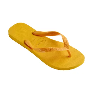 【havaianas 哈瓦仕】拖鞋 男鞋 女鞋 夾腳拖 基本素色款 Top 黃 4000029-1740U(哈瓦士)