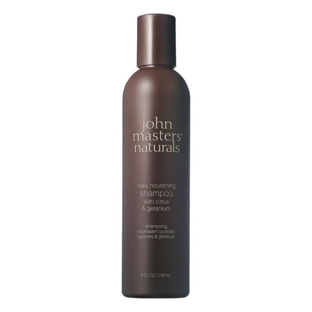 【John Masters Organics】柑橘天竺葵洗髮精236ml(一款適合剛開始使用有機洗髮精的夥伴)