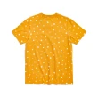 【EDWIN】江戶勝 男裝  經典滿版LOGO短袖T恤(桔黃色)