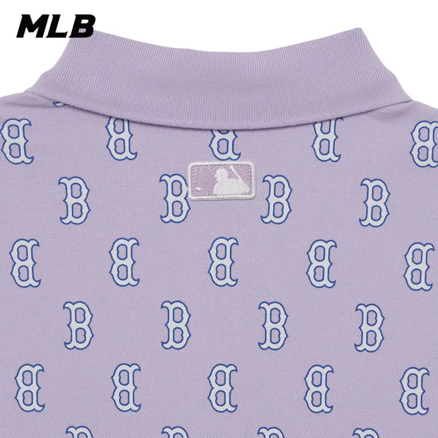 【MLB】連身裙 長版上衣 MONOGRAM系列 波士頓紅襪隊(3FOPM0233-43LDL)