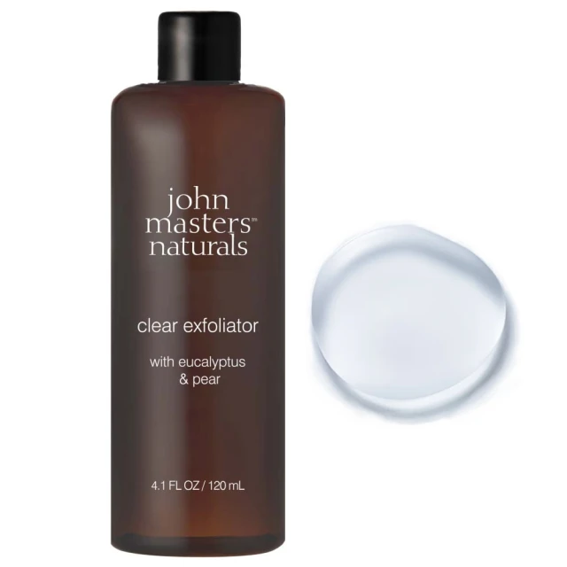 【John Masters Organics】尤加利葉透明去角質水120ml(簡單重獲肌膚的光彩及緊緻)