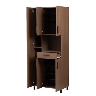 【NITORI 宜得利家居】◎鞋櫃 SANREMO3 73HI MBR(鞋櫃  SANREMO3) 