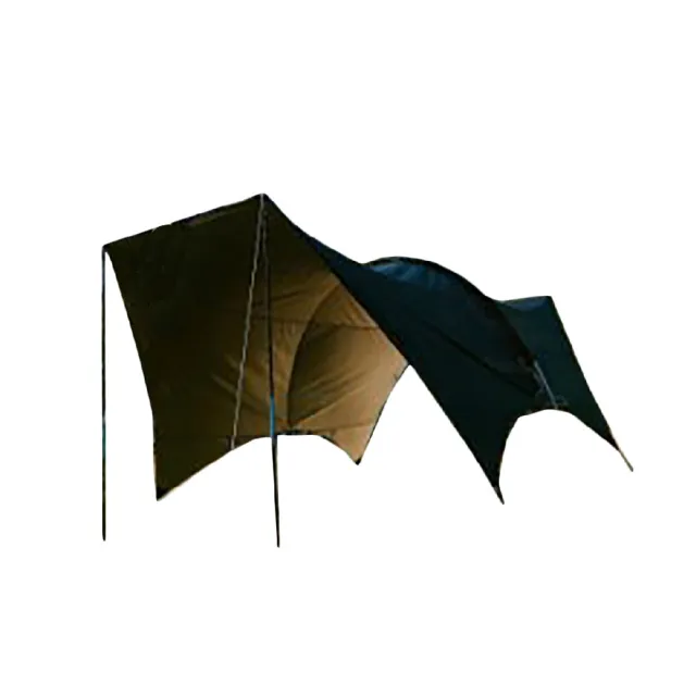 【MBCF 露營狂】6x7哈比天幕 素色款(MB 哈比天幕 420D 哈比帳 6x7 8x7 哈比帳 露營 逐露天下)