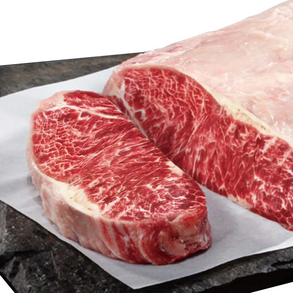 【豪鮮牛肉】澳洲調理雪花紐約克牛排4片(200g±10%/片)