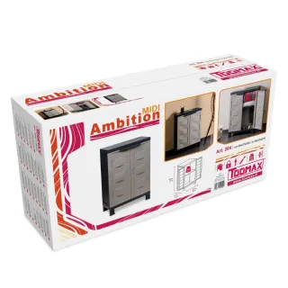 【特力屋】義大利TOOMA MIDI 雙層櫃 寬65*深37*高93公分