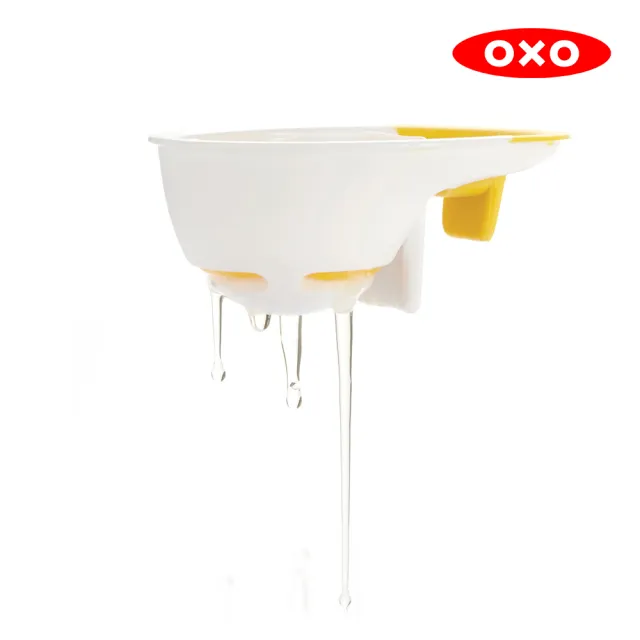 【美國 OXO】調理工具超值3件組(11吋矽膠打蛋器+手持式攪拌盆-2L+三合一蛋蛋分離器)