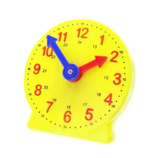 【精準科技】時鐘教具 兩針連動24小時 鐘錶模型 教學時鐘面 學具 教學時鐘 時鍾教具(550-CTA224)