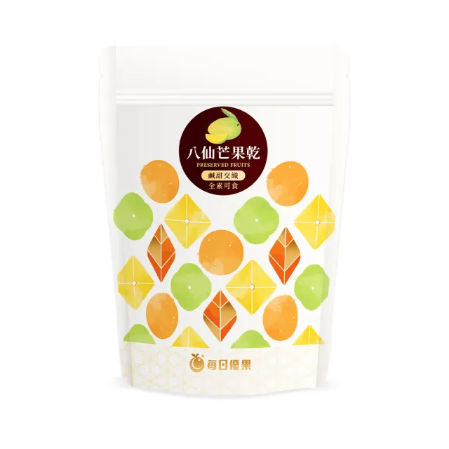 【每日優果】八仙芒果乾150G(蜜餞)