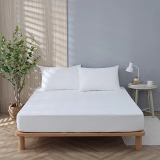 【GOODin】床包式防水保潔墊 輕透零感系列(雙人特大三件組 7尺床包x1+枕用x2)