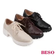 【A.S.O 阿瘦集團】BESO 復古刺繡造型晴雨鞋(卡其色)