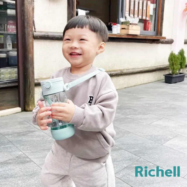 【Richell 利其爾】AX系列 幻夢 450ml 直飲水杯(三款任選)